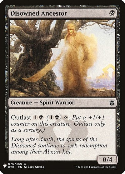 Disowned Ancestor (Mystery Booster) Near Mint