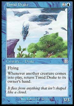 Timid Drake (Mercadian Masques) Near Mint
