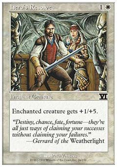 Hero's Resolve (Classic 6th Edition) Good