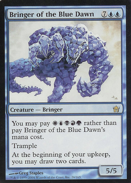 Bringer of the Blue Dawn (Fifth Dawn) Near Mint Foil Chinese