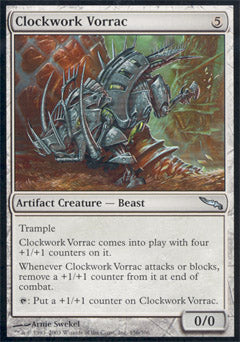 Clockwork Vorrac (Mirrodin) Light Play Foil
