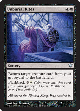 Unburial Rites (Innistrad) Near Mint Foil