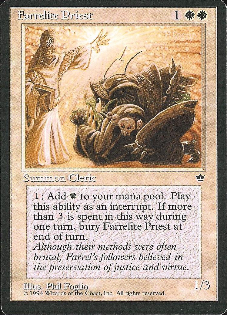 Farrelite Priest (Fallen Empires) Near Mint