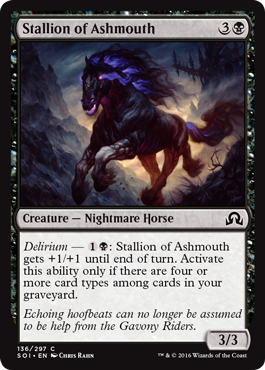 Stallion of Ashmouth (Shadows Over Innistrad) Near Mint