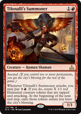 Tilonalli's Summoner (Rivals of Ixalan) Near Mint