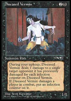 Diseased Vermin (Alliances) Near Mint