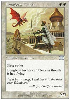 Longbow Archer (Classic 6th Edition) Light Play