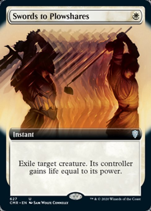 Swords to Plowshares (Extended Art) (Commander Legends) Near Mint