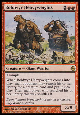 Boldwyr Heavyweights (Morningtide) Near Mint Foil Japanese