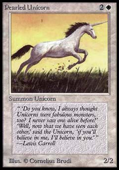 Pearled Unicorn (Alpha) Near Mint