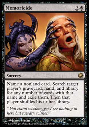 Memoricide (Scars of Mirrodin) Near Mint Foil