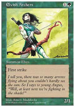 Elvish Archers (5th Edition) Good
