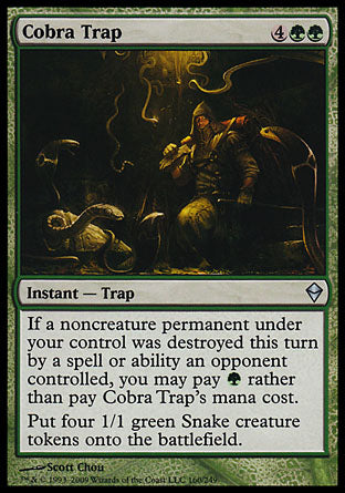 Cobra Trap (Zendikar) Near Mint