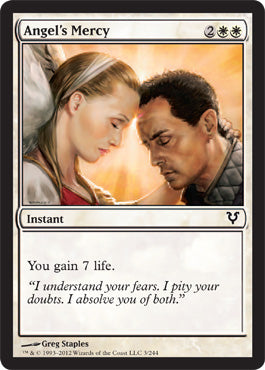 Angel's Mercy (Avacyn Restored) Light Play Foil