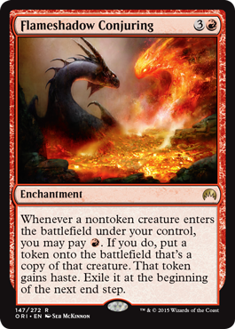 Flameshadow Conjuring (Magic Origins) Near Mint Foil