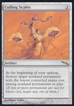 Culling Scales (Mirrodin) Light Play