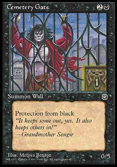 Cemetery Gate (1) (Homelands) Near Mint