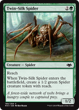 Twin-Silk Spider (Modern Horizons) Near Mint