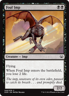 Foul Imp (Duel Decks: Nissa vs Ob Nixilis) Near Mint