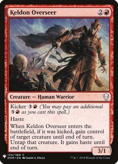 Keldon Overseer (Mystery Booster) Near Mint