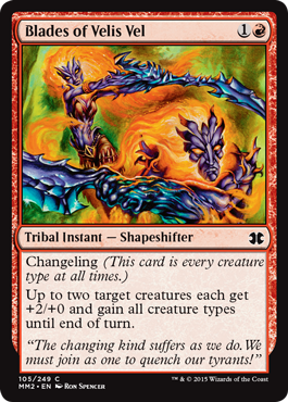Blades of Velis Vel (Modern Masters 2015) Near Mint Foil