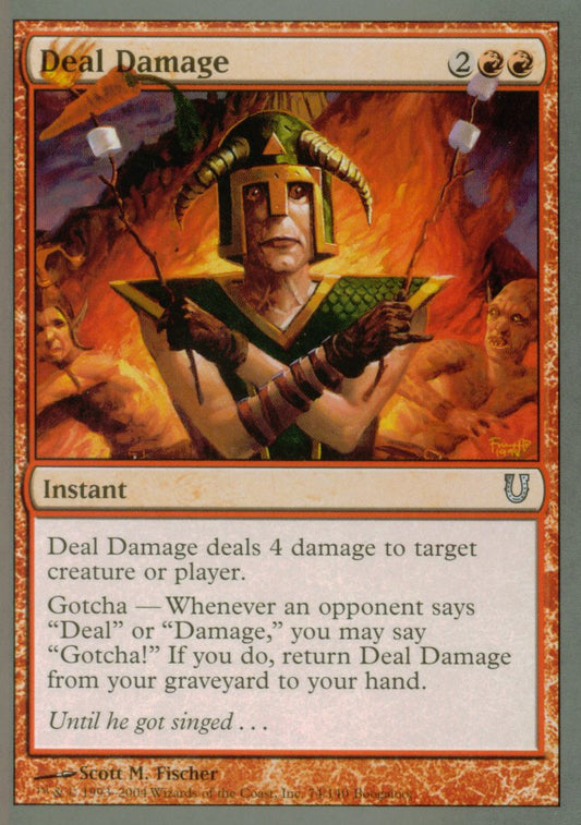 Deal Damage (Unhinged) Light Play