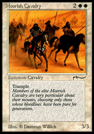 Moorish Cavalry (light circle) (Arabian Nights) Near Mint