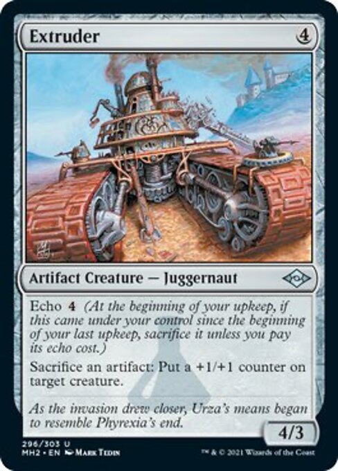 Extruder (Modern Horizons 2) Near Mint Etched Foil