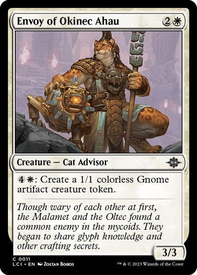 Envoy of Okinec Ahau (The Lost Caverns of Ixalan) Near Mint