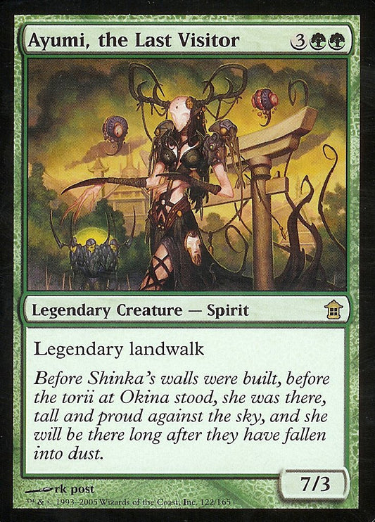 Ayumi, the Last Visitor (Saviors of Kamigawa) Near Mint Foil