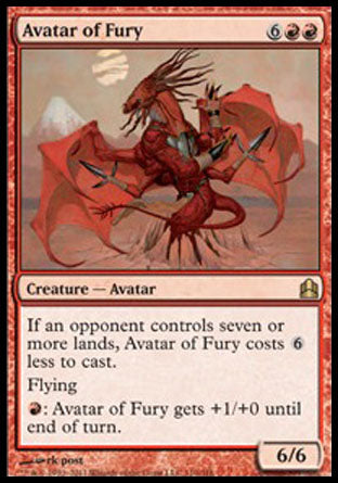 Avatar of Fury (Commander) Near Mint