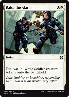 Raise the Alarm (Modern Masters 2015) Near Mint Foil