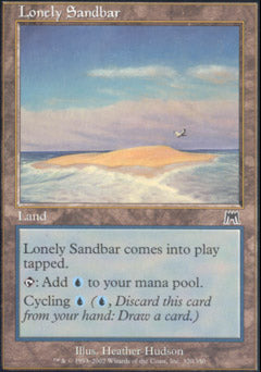 Lonely Sandbar (Onslaught) Near Mint Foil