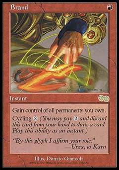 Brand (Urza's Saga) Light Play