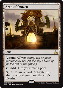 Arch of Orazca (Rivals of Ixalan) Near Mint