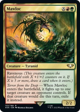 Mawloc (Surge Foil) (Universes Beyond: Warhammer 40K) Near Mint