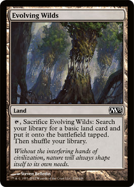 Evolving Wilds (Magic 2013 Core Set) Near Mint Foil