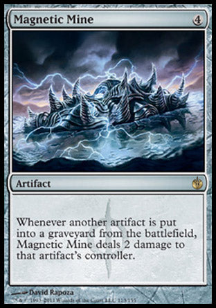 Magnetic Mine (Mirrodin Besieged) Near Mint Japanese