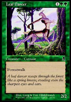 Leaf Dancer (Odyssey) Near Mint Foil