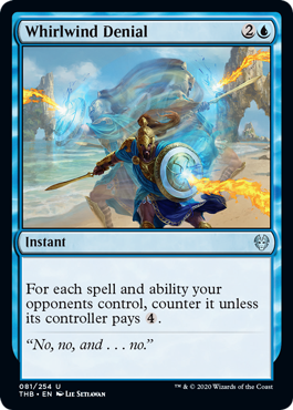 Whirlwind Denial (Theros Beyond Death) Near Mint