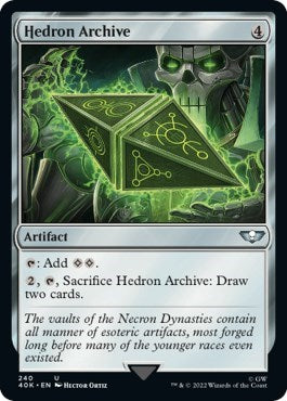 Hedron Archive (Surge Foil) (Universes Beyond: Warhammer 40K) Near Mint