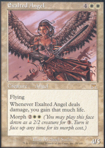 Exalted Angel (Onslaught) Near Mint
