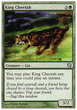King Cheetah (9th Edition) Near Mint