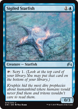 Sigiled Starfish (Magic Origins) Near Mint Foil
