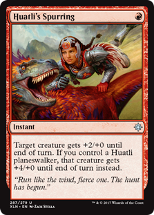 Huatli's Spurring (Ixalan) Near Mint