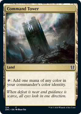 Command Tower (Commander 2020 Zendikar Rising) Near Mint