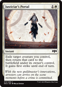 Justiciar's Portal (Ravnica Allegiance) Near Mint Foil