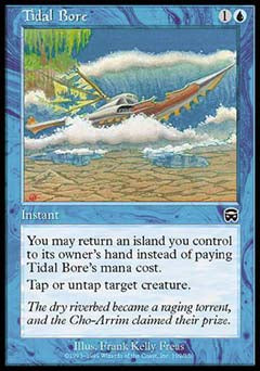 Tidal Bore (Mercadian Masques) Near Mint Foil
