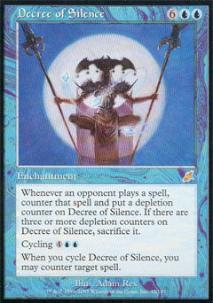 Decree of Silence (Scourge) Near Mint Foil