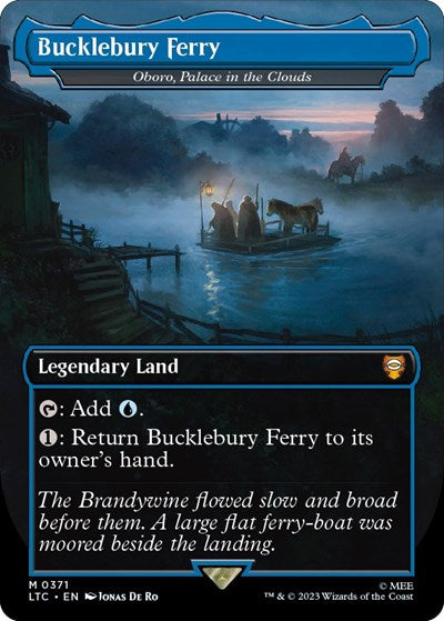 Bucklebury Ferry - Oboro, Palace in the Clouds (Commander: The Lord of the Rings: Tales of Middle-earth) Near Mint
